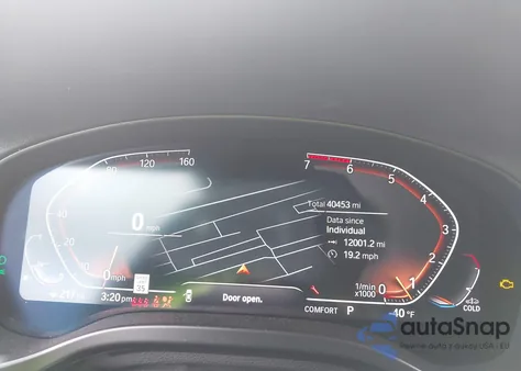 2022 BMW X3 Sdrive30I z USA, uszkodzony, nr VIN 5UX43DP01N9J26049